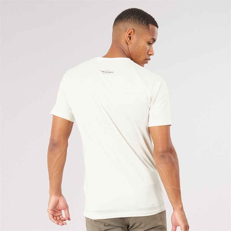 Herre carrimoore t-shirt Off White - Billede 2