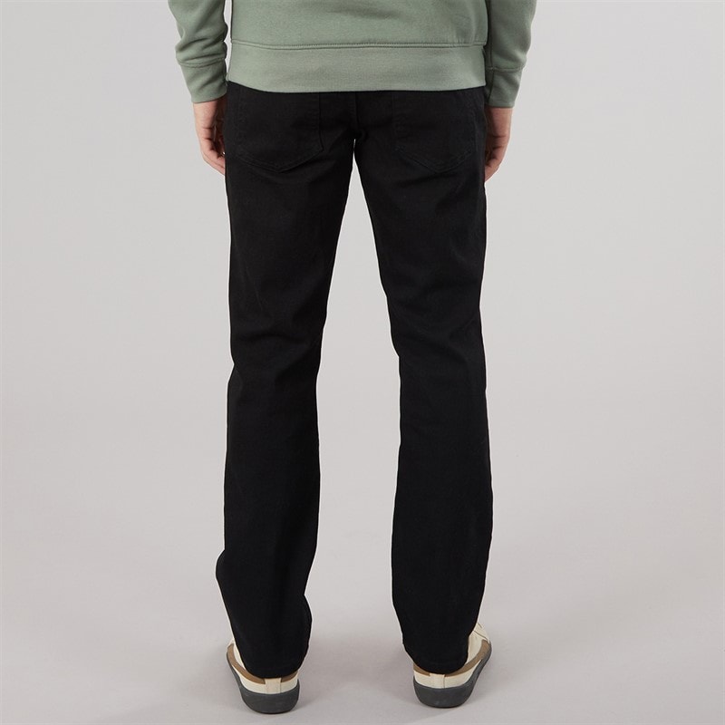 Herre draker straight jeans Sort - Billede 2