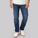 Herre hydras jeans med lige pasform Dark Wash