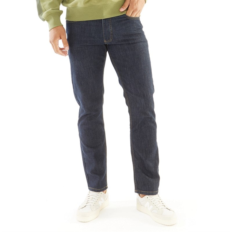 Herre hydras jeans med lige pasform Raw Wash - Billede 1