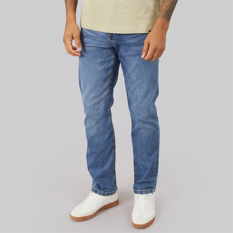 Herre janstar straight fit jeans Stonewash - Billede 1