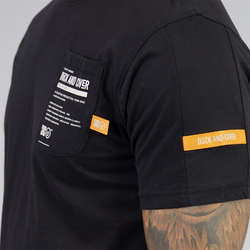 Herre adamsberg carbon t-shirt Sort - Billede 3