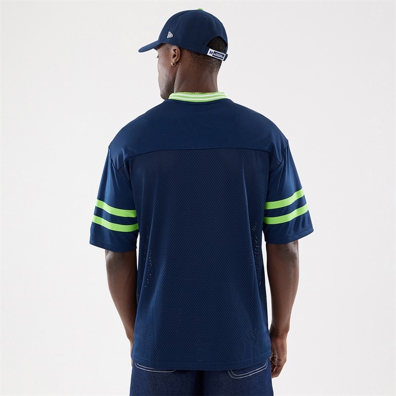 Herre seattle seahawks mesh t-shirt Multi - Billede 2