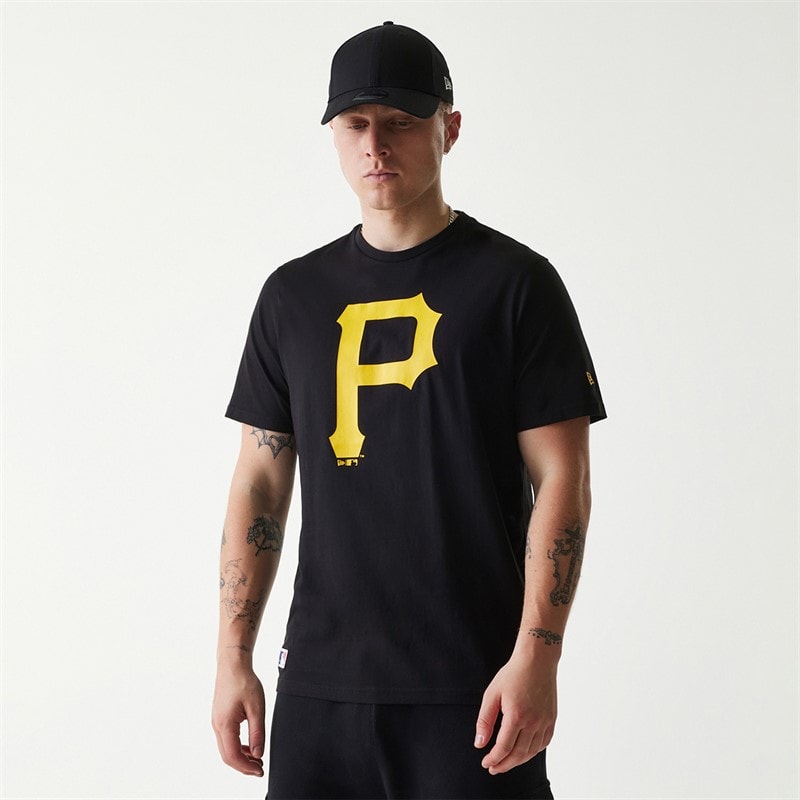 New Era Herre Pittsburgh Pirates t-shirt - Sort