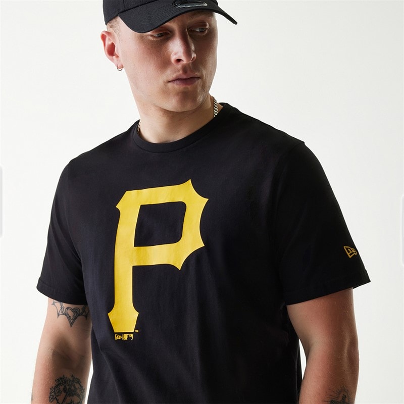 Herre Pittsburgh Pirates t-shirt Sort - Billede 3