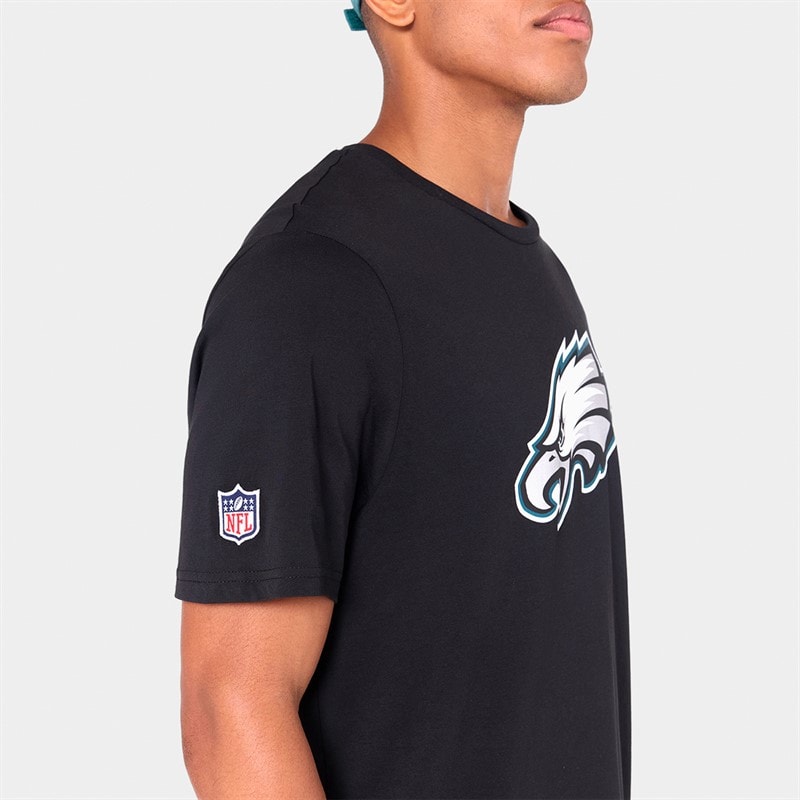 Herre philadelphia eagles t-shirt Sort - Billede 4