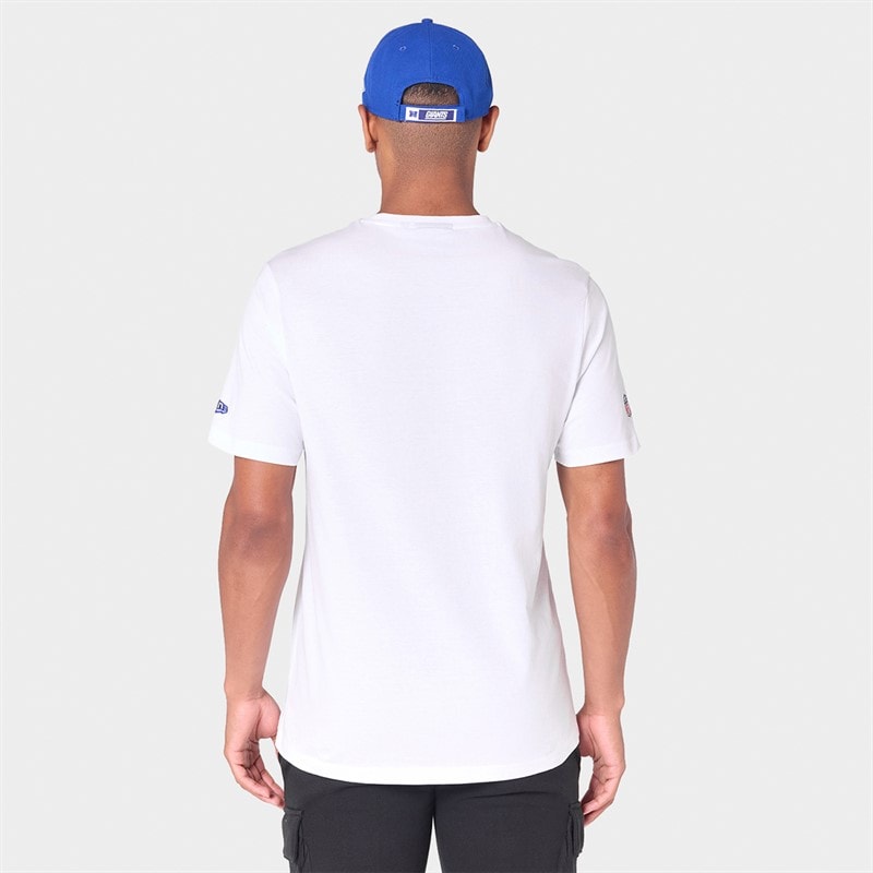 Herre New York Giants t-shirt Hvid - Billede 2