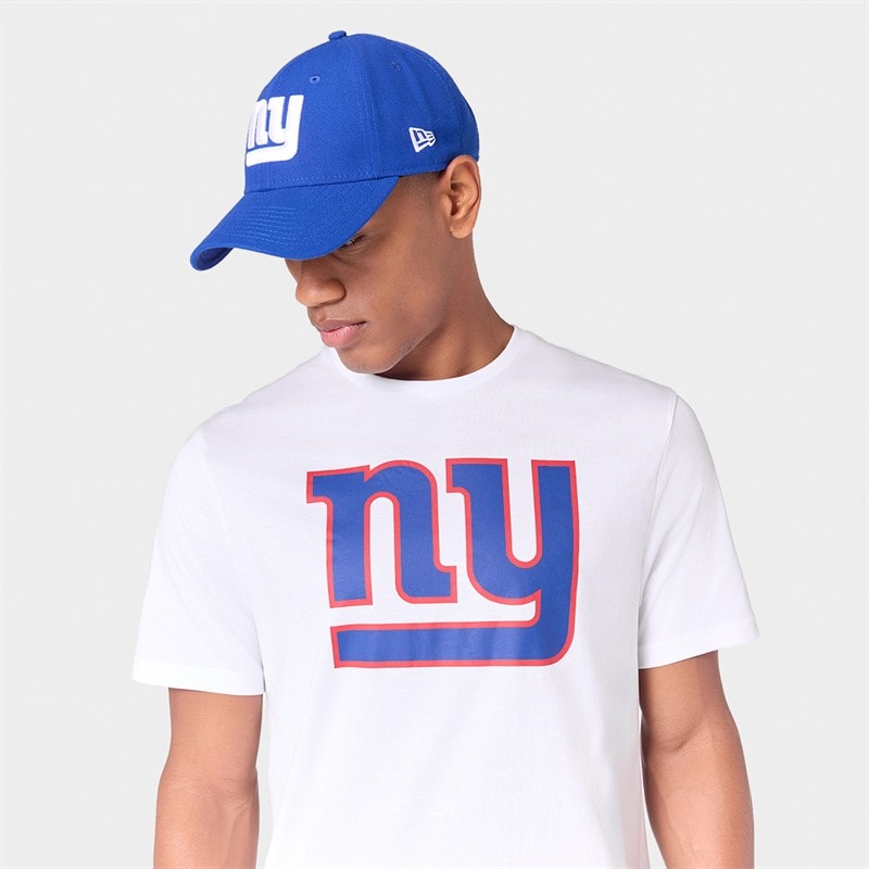 Herre New York Giants t-shirt Hvid - Billede 3