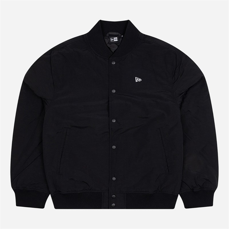 Herre nylon bomberjakke Sort - Billede 1
