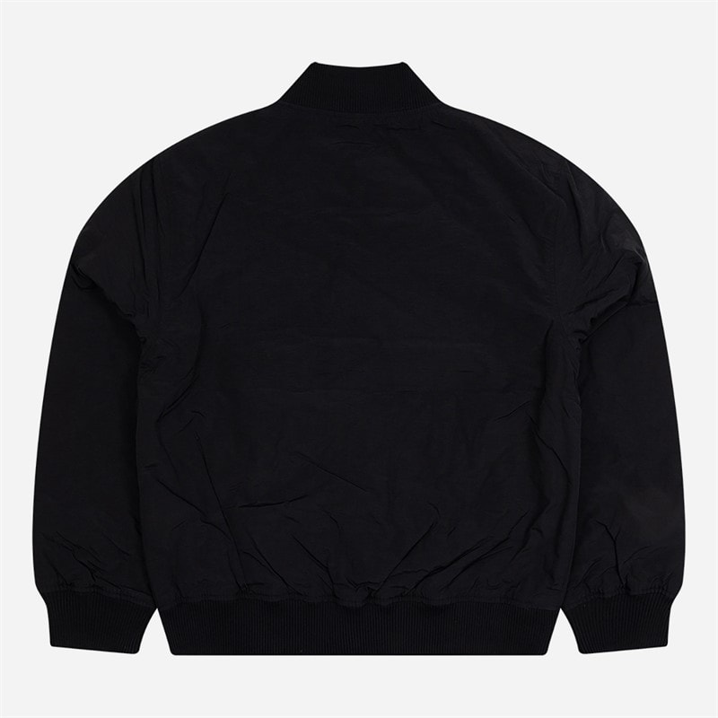 Herre nylon bomberjakke Sort - Billede 2