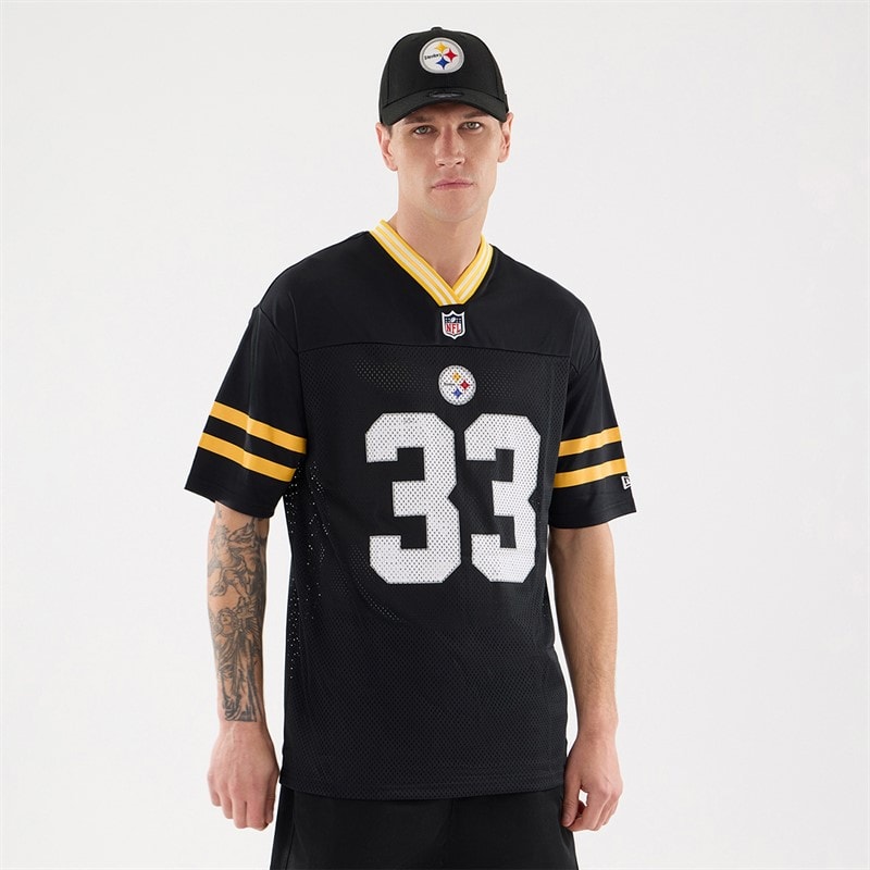 New Era Herre Pittsburgh Pirates mesh t-shirt - Sort