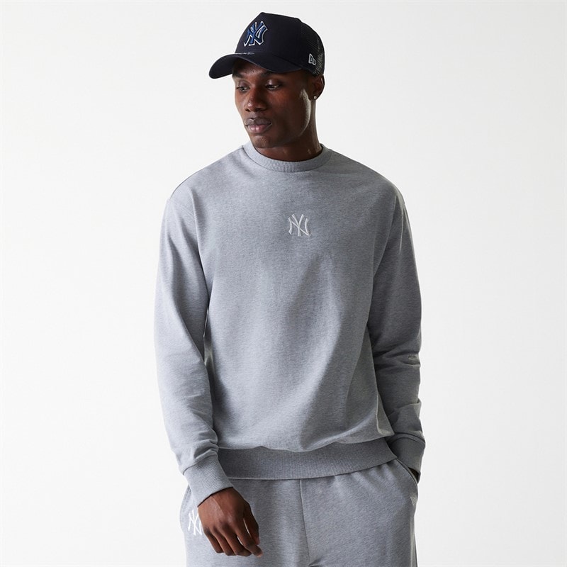 Herre New York Yankees sweatshirt Heather Grey - Billede 1