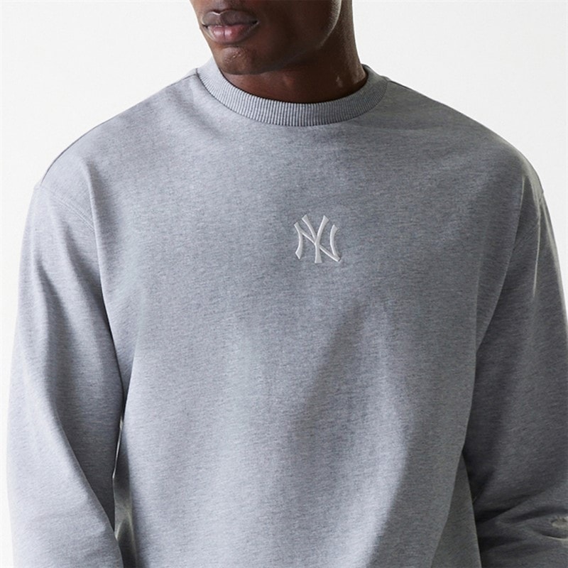 Herre New York Yankees sweatshirt Heather Grey - Billede 3