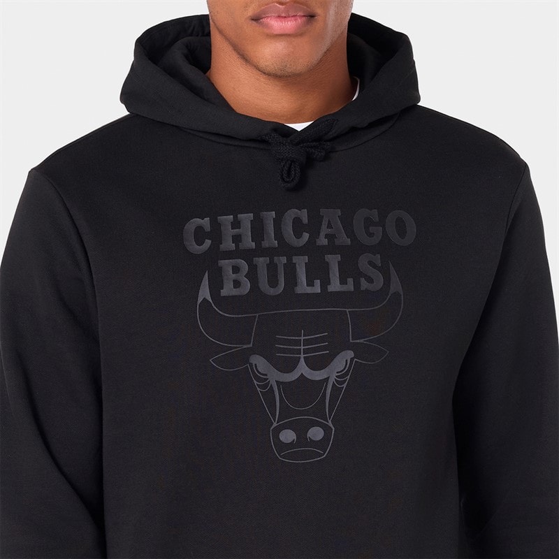 Herre chicago bulls hættetrøje Sort/Sort - Billede 3