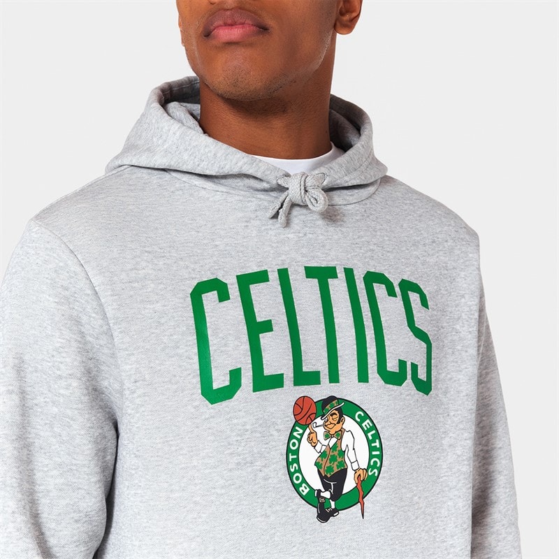 Herre boston celtics hættetrøje Heather Grey - Billede 3