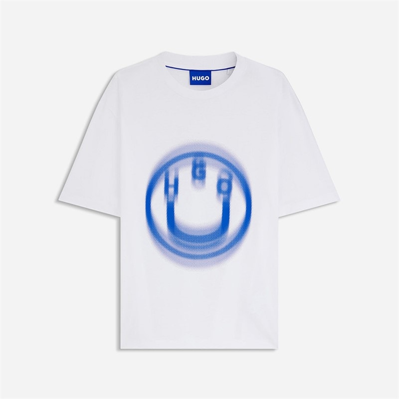 HUGO Herre nalax t-shirt - Open White1