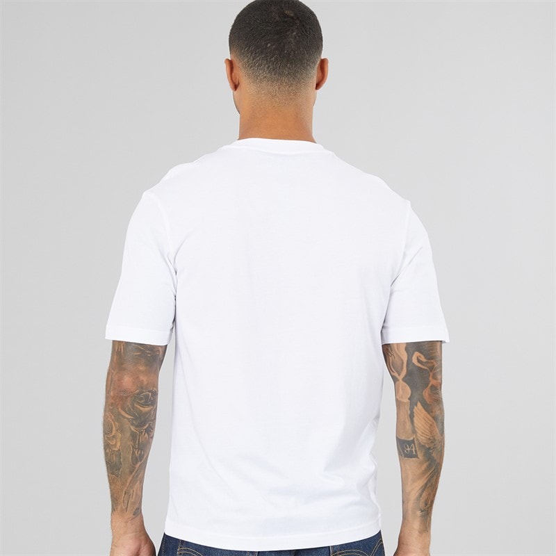 Herre nalien t-shirt Hvid - Billede 2