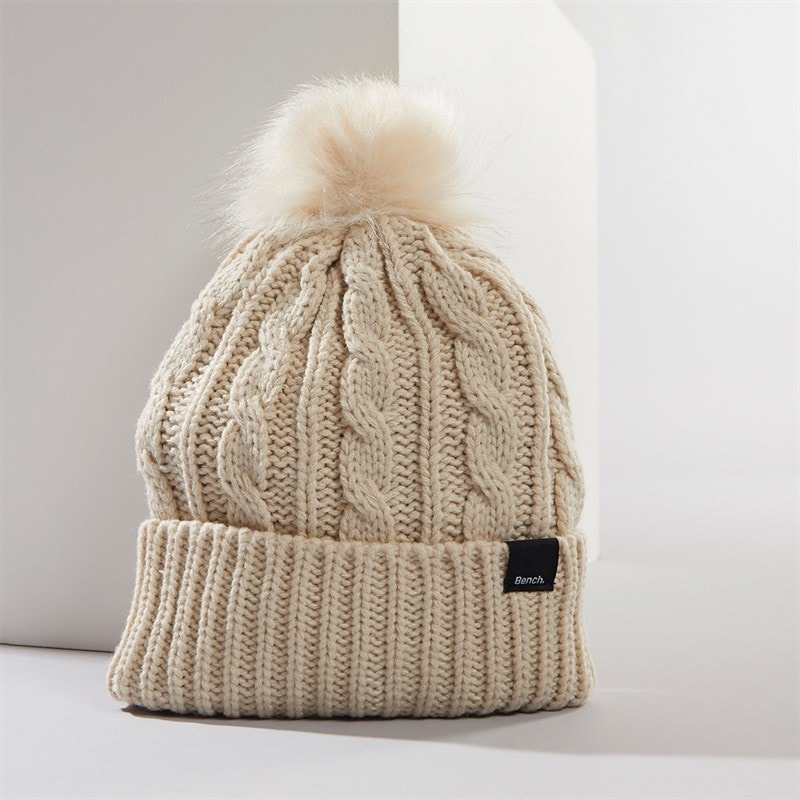 Dame ivanna bobble hat Ecru - Billede 3