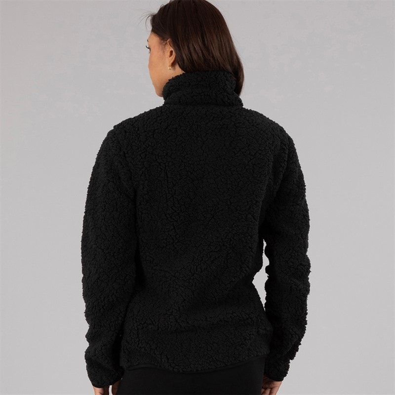 Dame edition sherpa fleecejakke Sort - Billede 2
