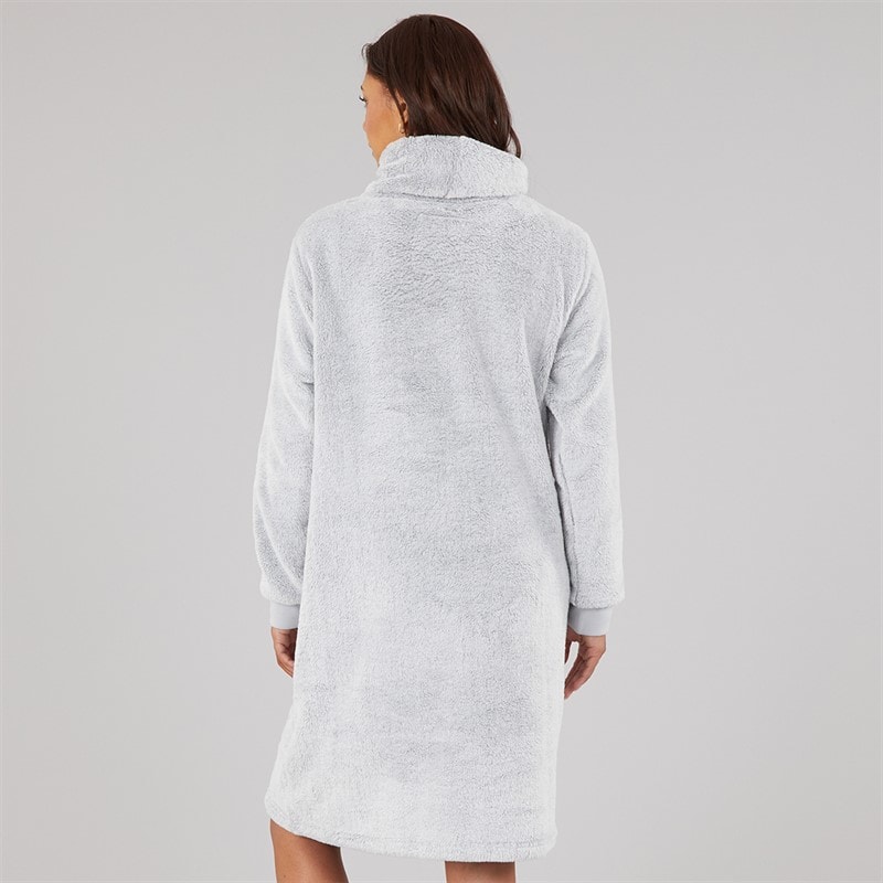 Dame fluffy snuggle top Grå - Billede 2