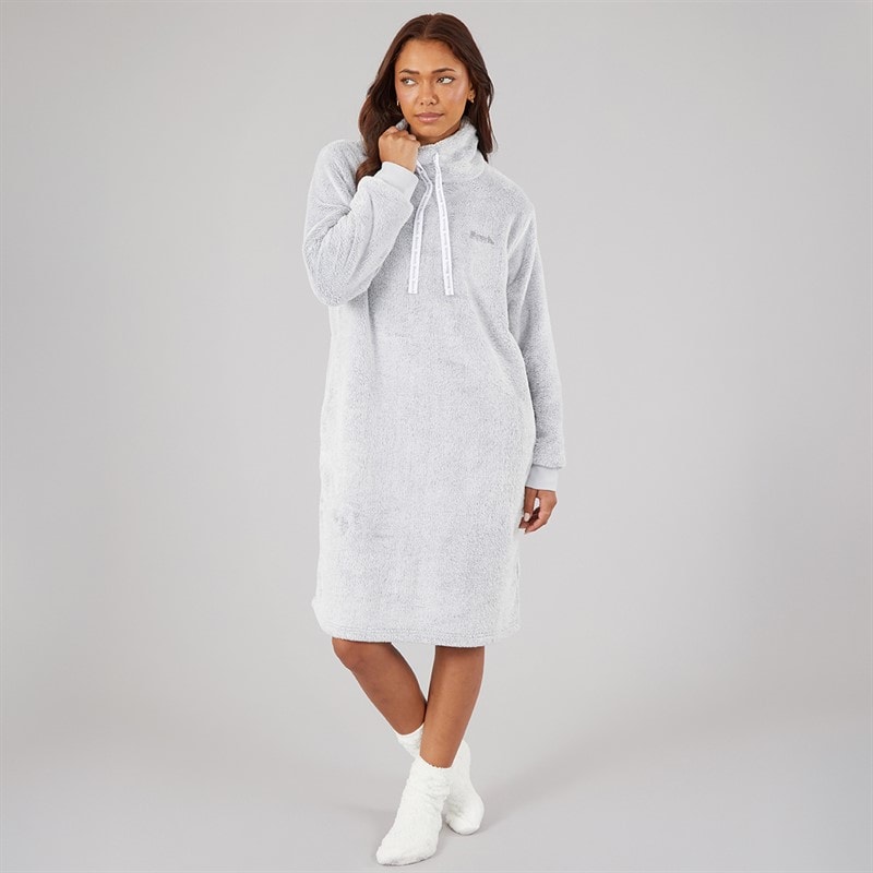 Dame fluffy snuggle top Grå - Billede 4