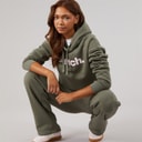 Dame siloh træningsdragt Khaki Ash
