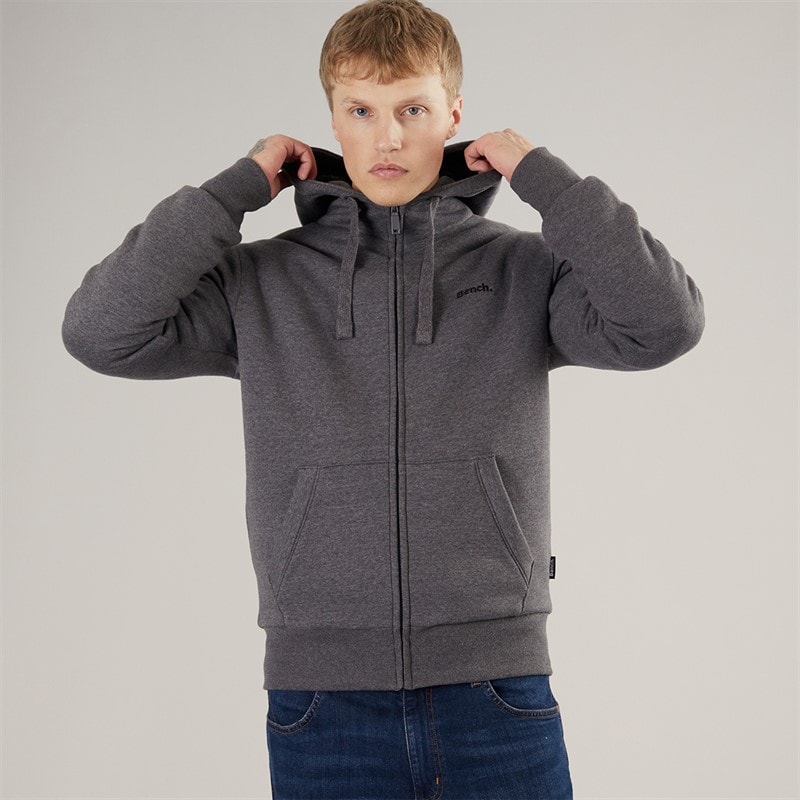 Herre Baraz Borg foret hættetrøje Dark Grey Marl - Billede 3