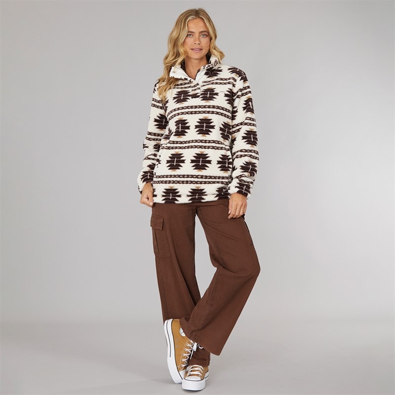 Dame navo borg fleece Winter White - Billede 4