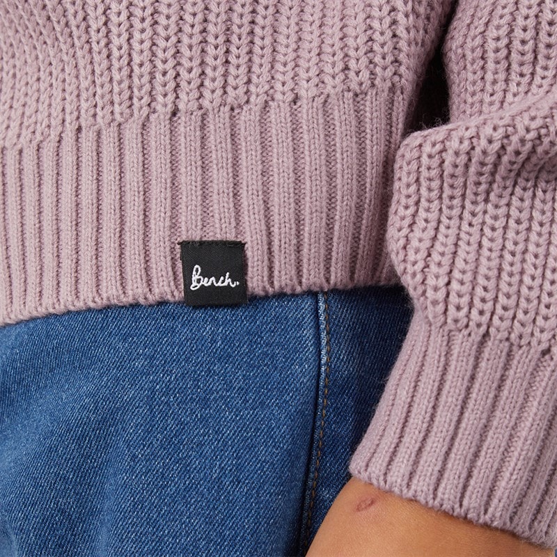 Dame georgiana sweater Elderberry - Billede 3