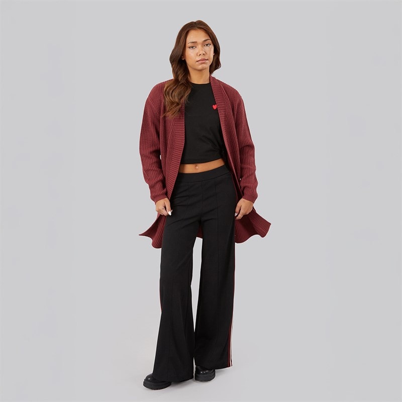 Dame asteria cardigan Bourgogne - Billede 3