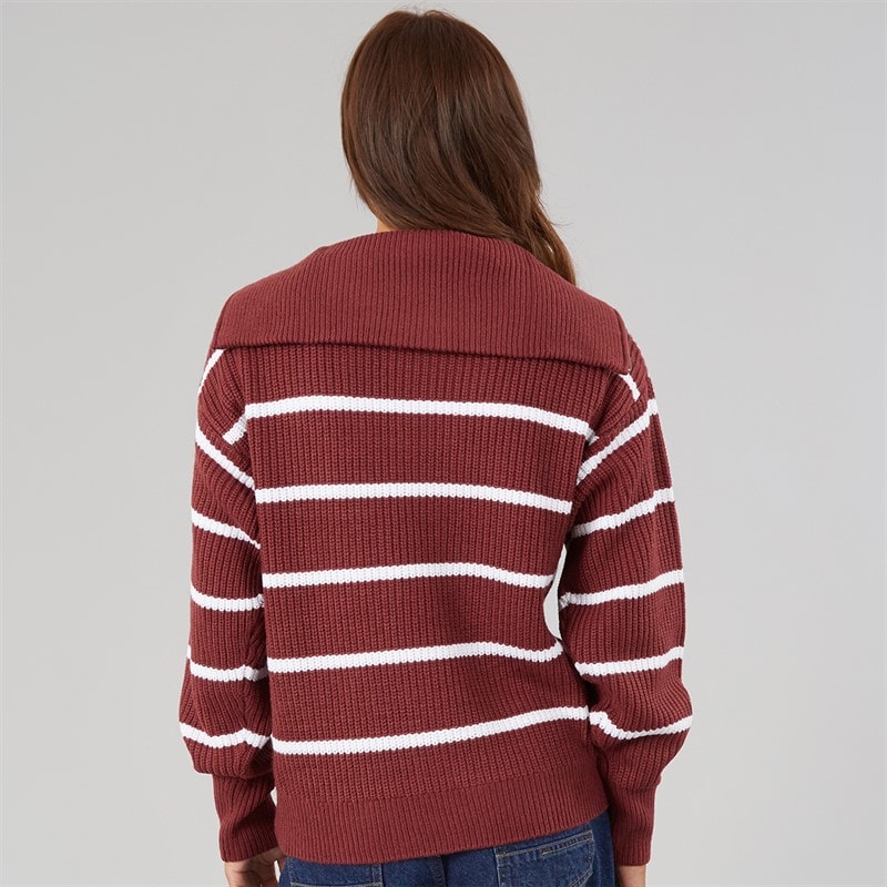 Dame margita sweater Bourgogne - Billede 2