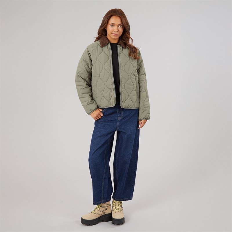 Dame barrel leg jeans Mørkeblå - Billede 4