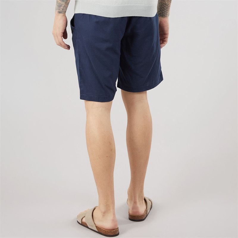 Herre setero hørshorts Marineblå - Billede 2