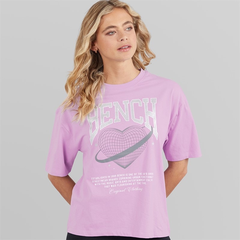 Dame jilen t-shirt Lilac Breeze - Billede 1
