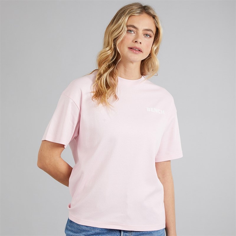 Bench Dame kassa oversized t-shirt - Pink - Billede 2