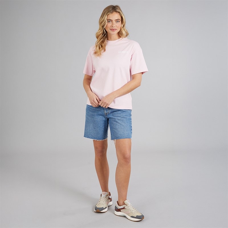 Bench Dame kassa oversized t-shirt - Pink - Billede 4