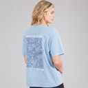 Dame yerra t-shirt Dusky Blue