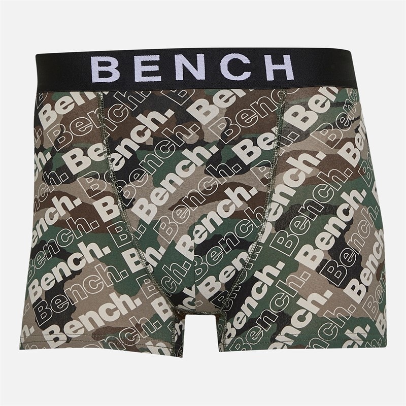 Herre syv-pak jacquard elastik bambus boxershorts Camo AOP/Charcoal Marl/Khaki/Camo AOP/Steel Grey/Ground Coffee/Sort - Billede 2