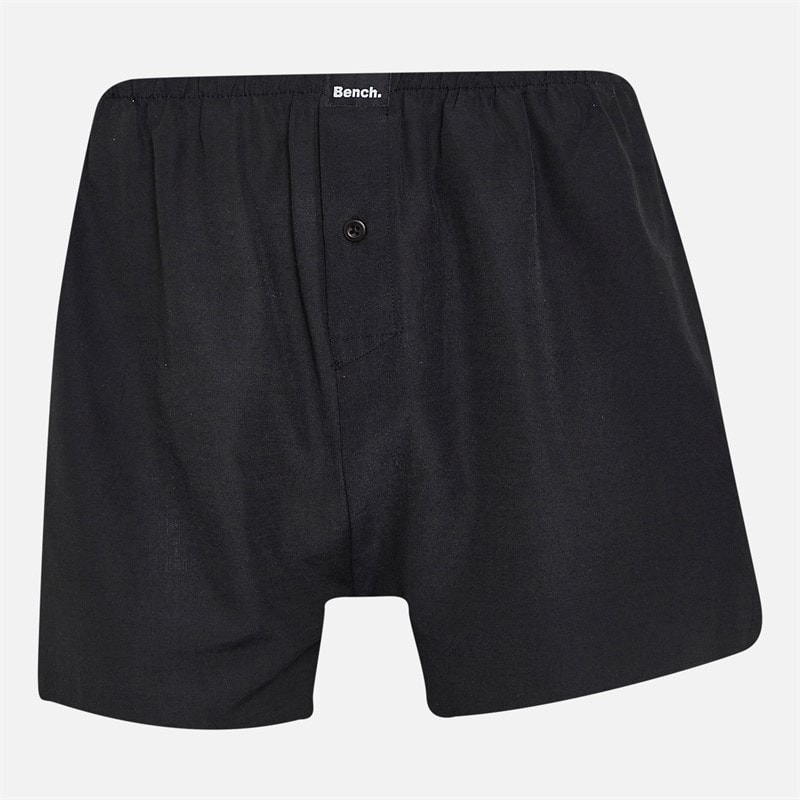 Herre fempak boxershorts Black Check/Sort/Black Stripe/Sort/Black Check - Billede 4