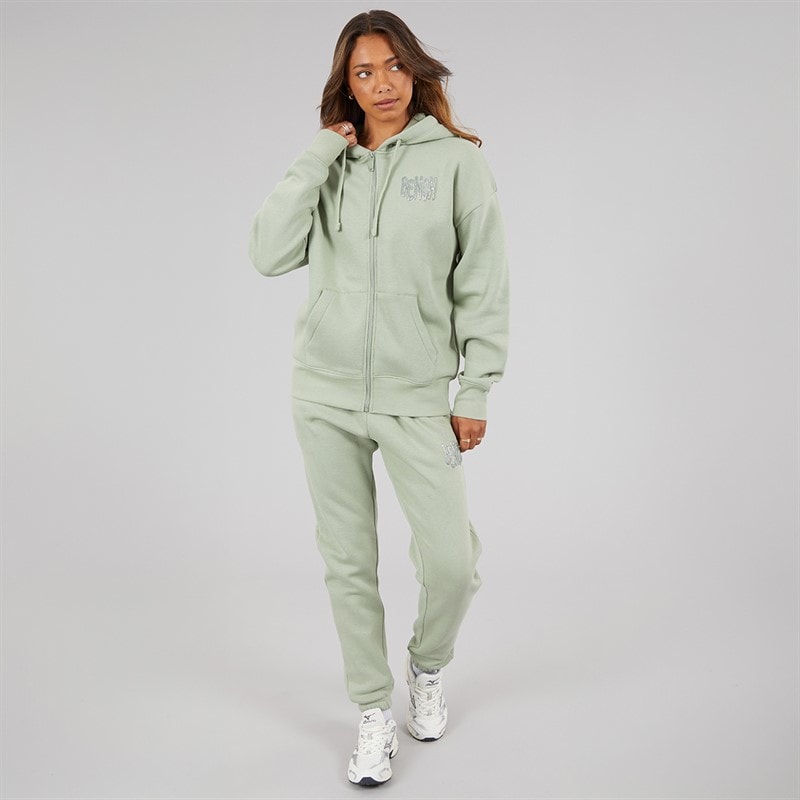 Dame zelun træningsdragt Sage Green - Billede 4