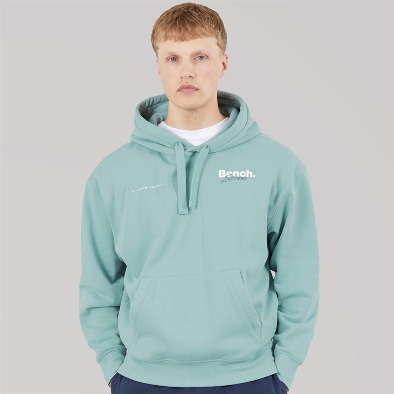 Herre bardel oversized hættetrøje Powder Blue - Billede 2