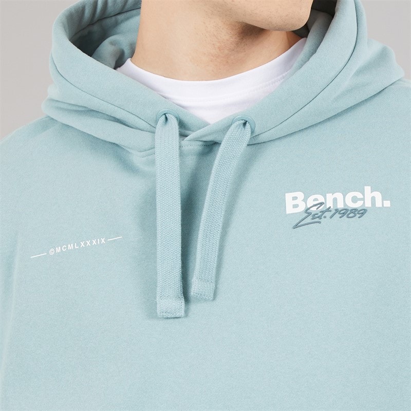 Herre bardel oversized hættetrøje Powder Blue - Billede 5