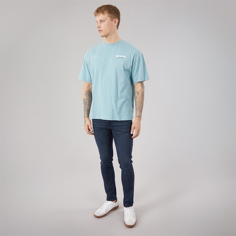 Herre tedder slim jeans Dark Indigo Wash - Billede 4