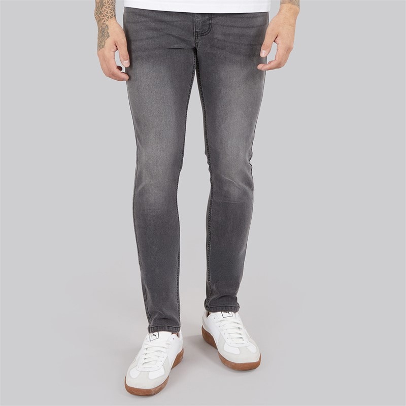 Herre sivada skinny jeans Mid Grey - Billede 1