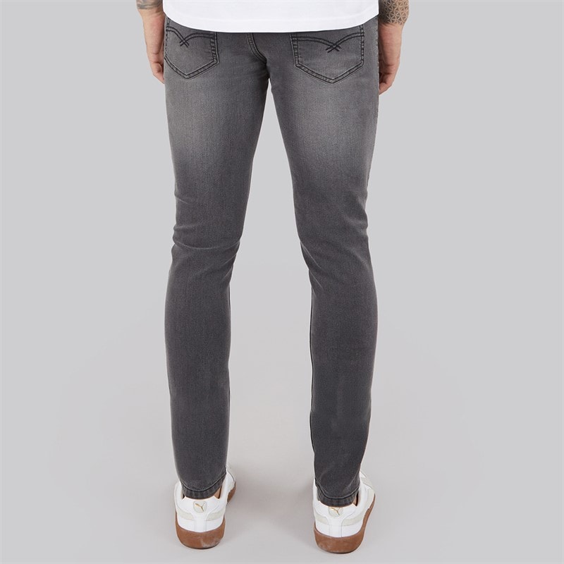 Herre sivada skinny jeans Mid Grey - Billede 2