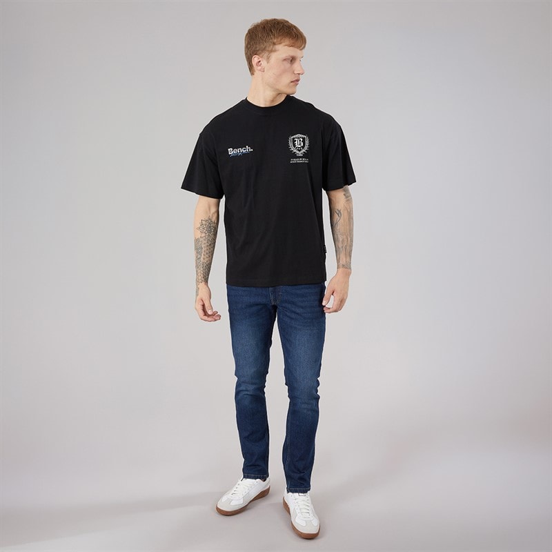 Herre tedder slim jeans Indigo - Billede 4