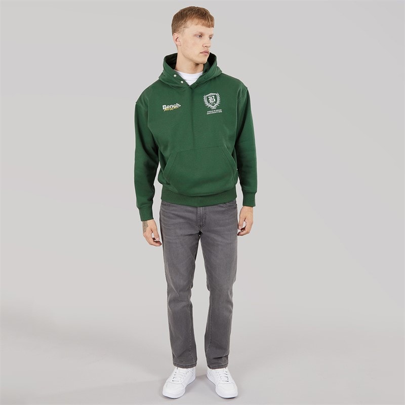 Herre buxian oversized hættetrøje Primal Green - Billede 4