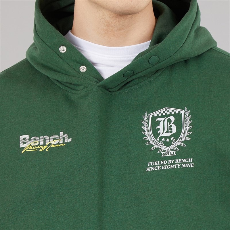 Herre buxian oversized hættetrøje Primal Green - Billede 5