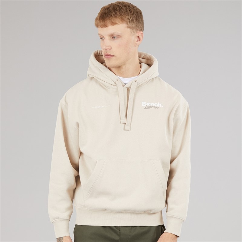 Herre bardel oversized hættetrøje Stone Grey - Billede 2