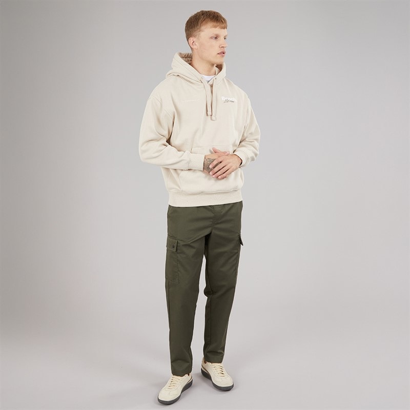 Herre bardel oversized hættetrøje Stone Grey - Billede 4